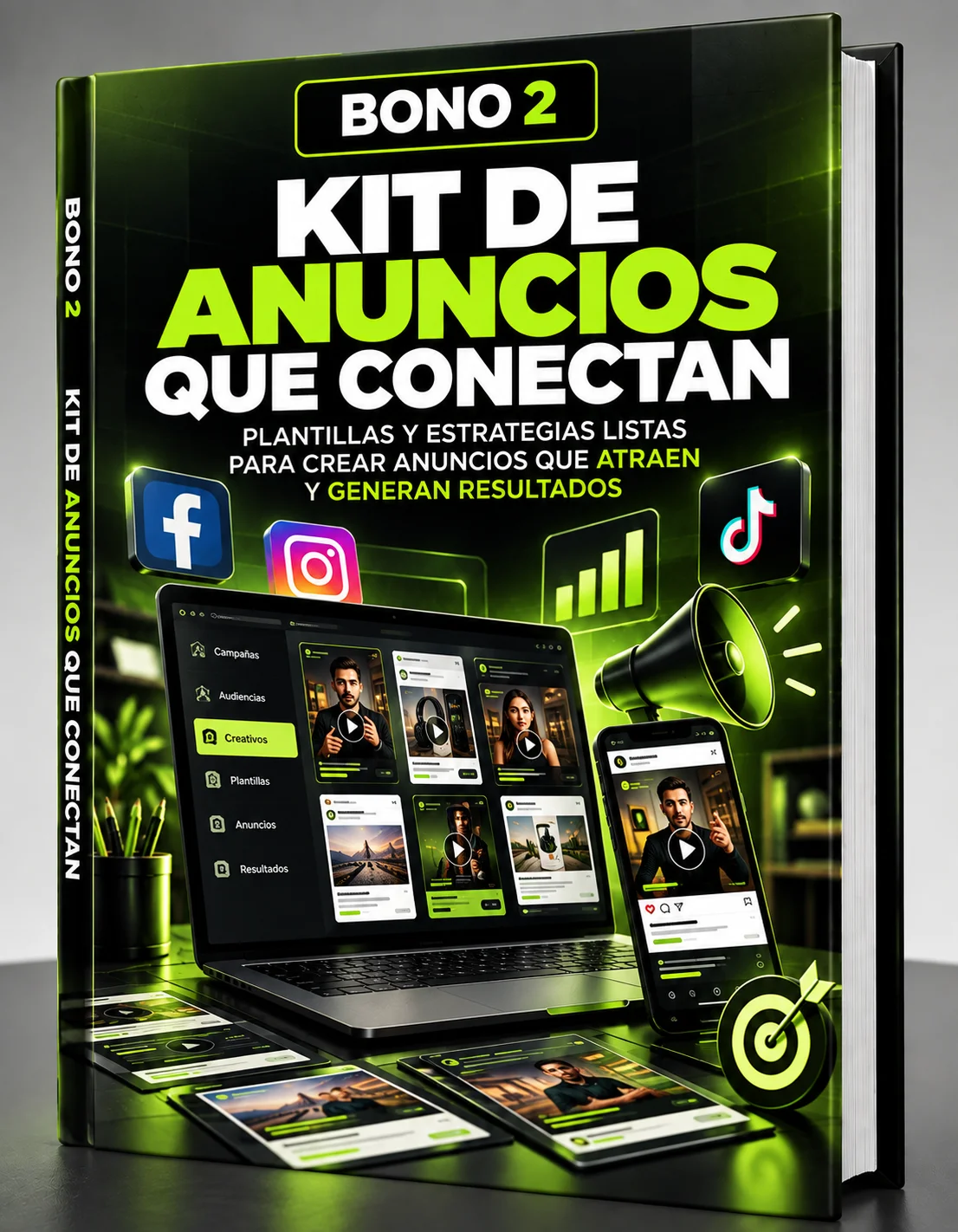 Kit digital de anuncios y guiones visuales