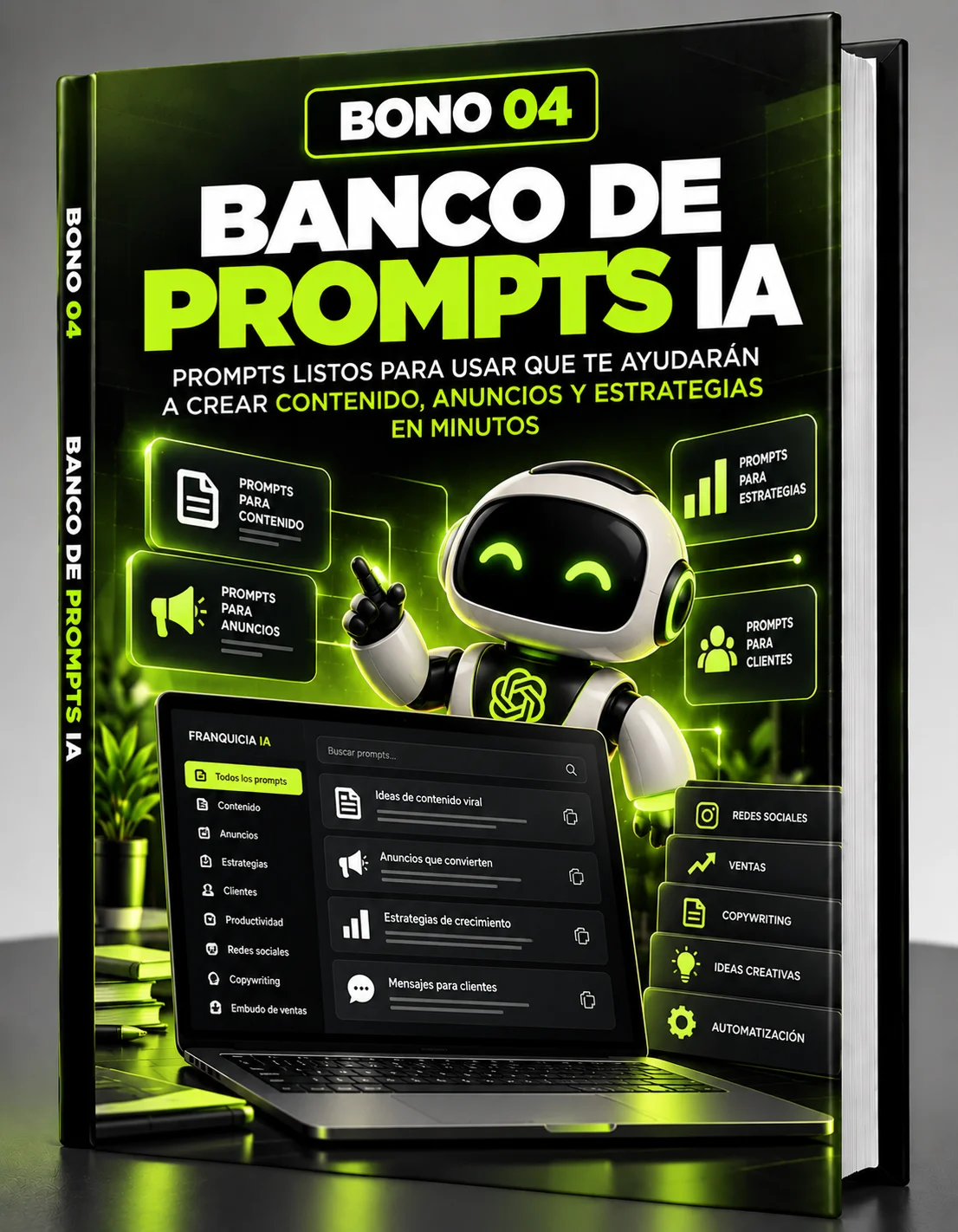 Banco digital de prompts para inteligencia artificial