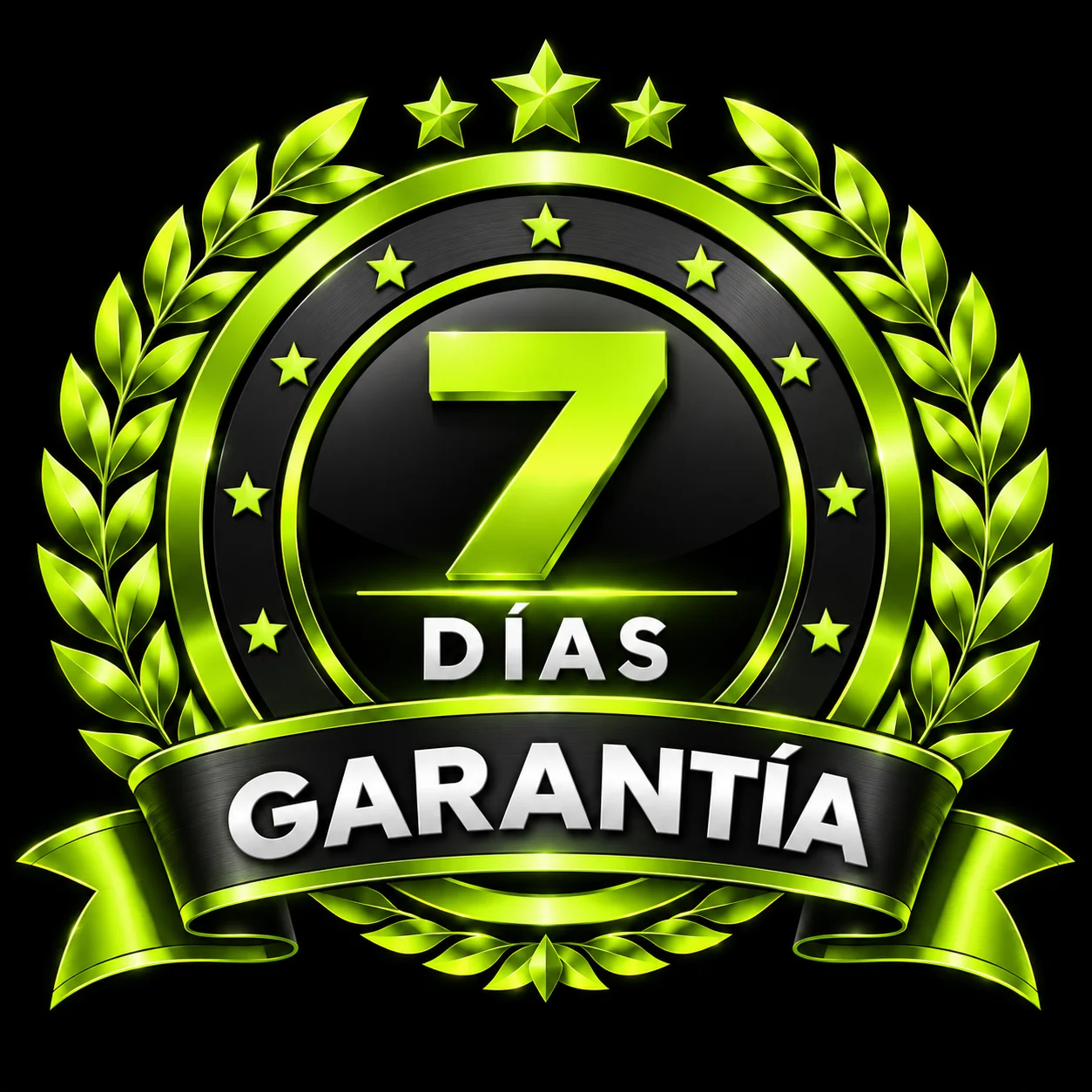 Sello de garantía de 7 días